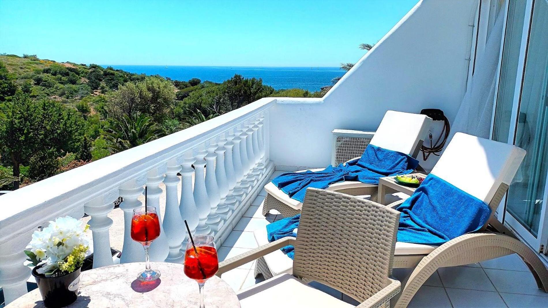 Dea Del Mare Complex In Front Of The Sea. Villa Sounion Luaran gambar
