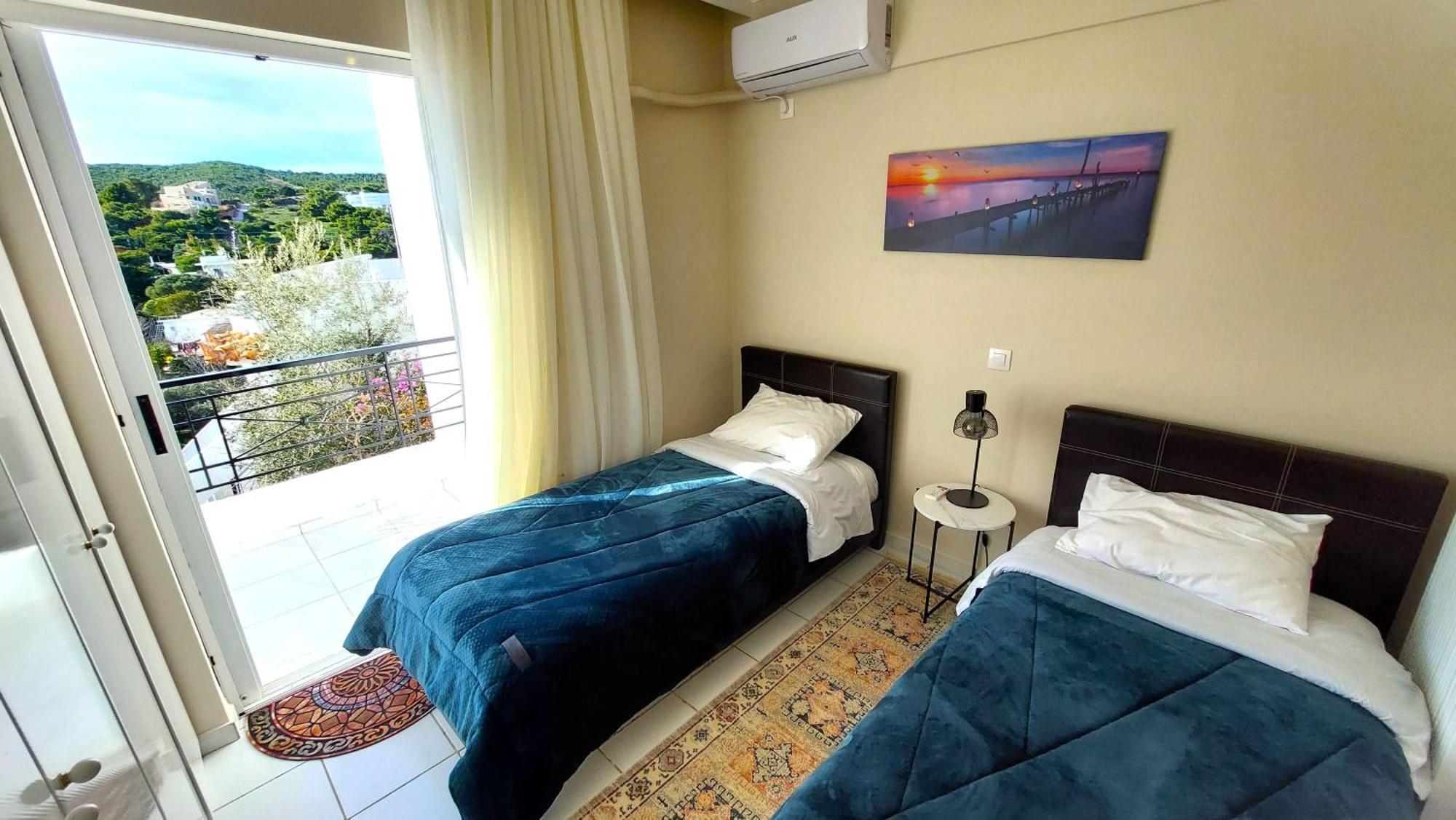 Dea Del Mare Complex In Front Of The Sea. Villa Sounion Luaran gambar
